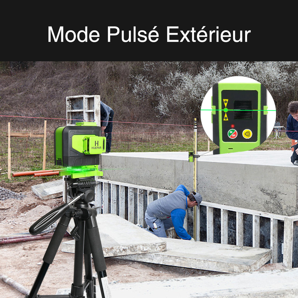 niveau laser 16 lignes : Conçu pour une utilisation simplifiée