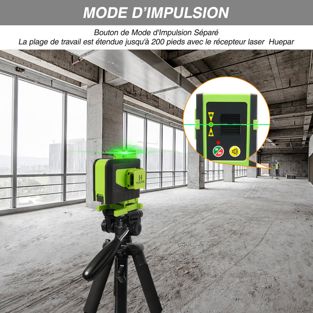 niveau laser 16 lignes : Le