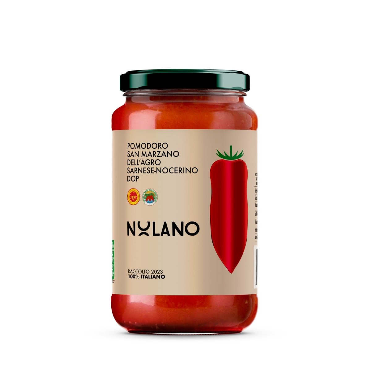 Nolano, San Marzano DOP Whole Peeled Tomatoes, (450g/16oz)