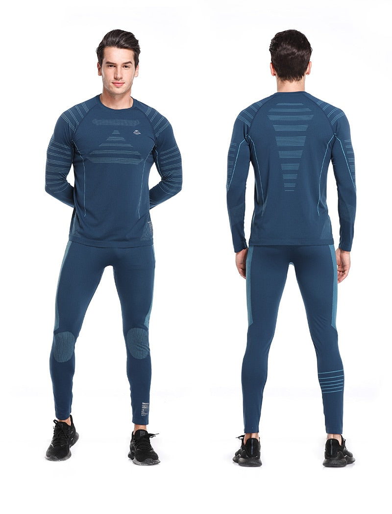 Naturehike Men Women Winter Quick Dry Anti-microbial Stretch Thermal Long Johns Polyester Thick Skiing Thermal Underwear Set