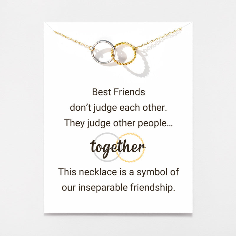 Interlocking Circle Necklace