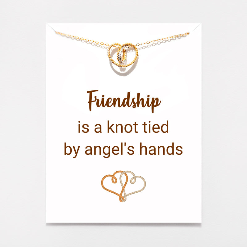 Knotted Heart Necklace