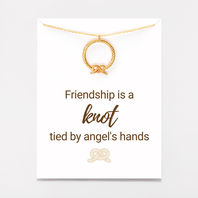 Circle Knot Necklace