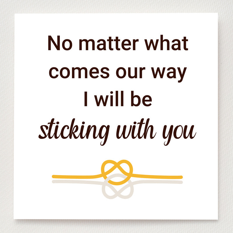 Two-Tone Double Knot Ring