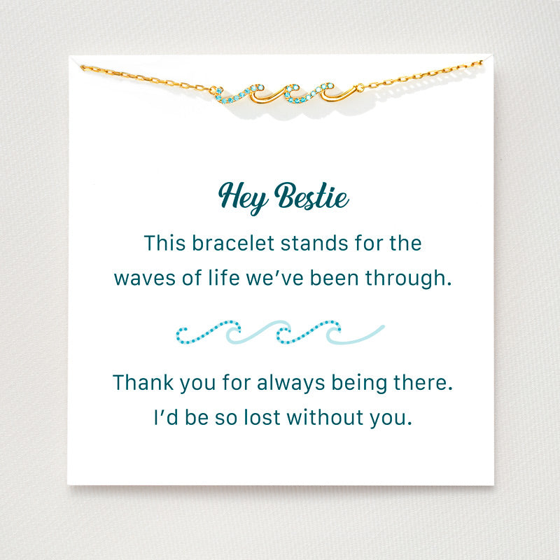 Triple Wave Bracelet