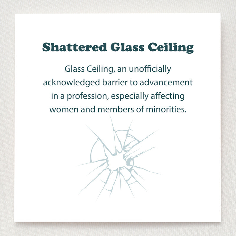 Shattered Glass Ceiling Ring