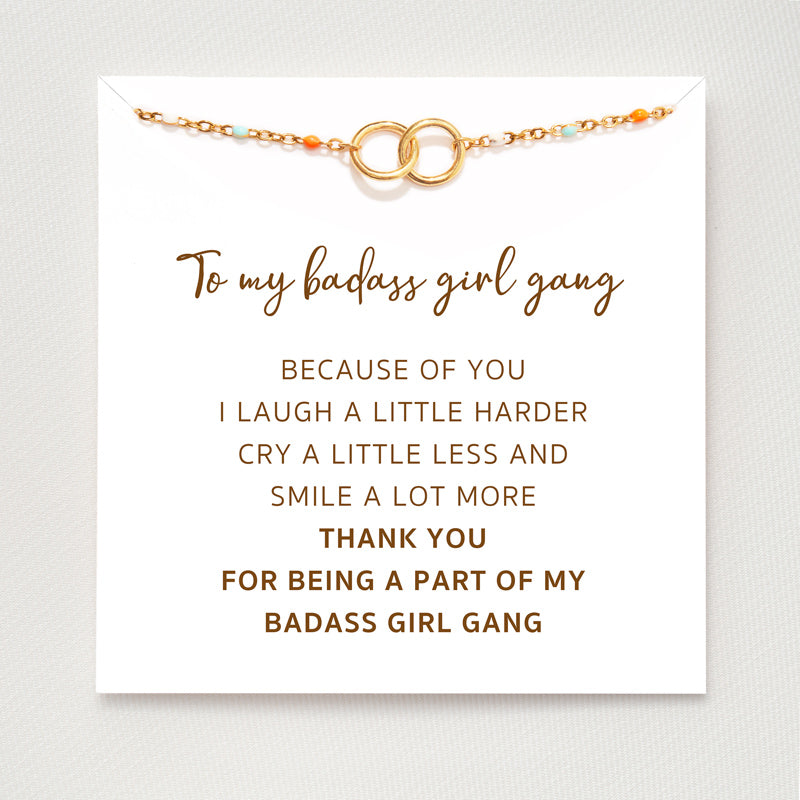 Circle Bracelet - Badass Girl Gang