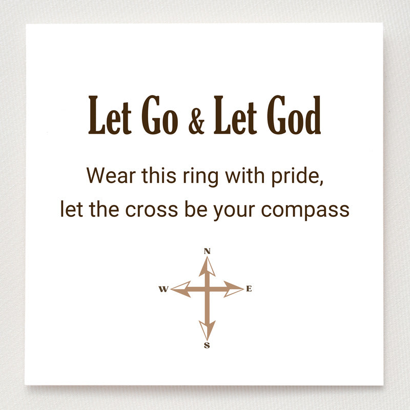 Pavé Sideways Cross Ring