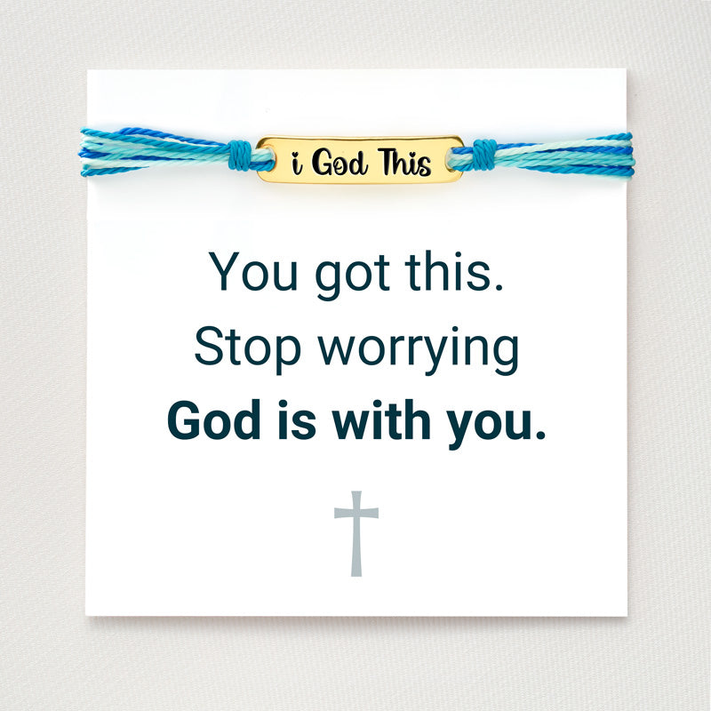 You got this. Stop worrying   God is with you.