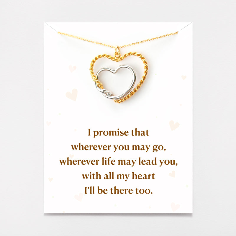 Entwined Hearts Necklace