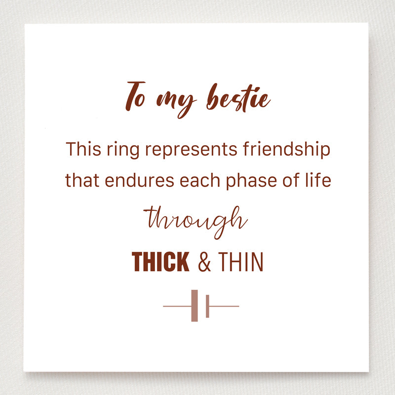 Thick And Thin Ring