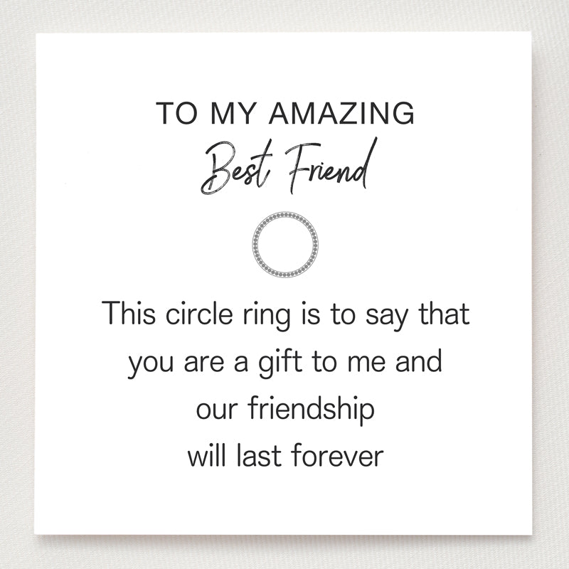 Pavé Circle Eternity Ring
