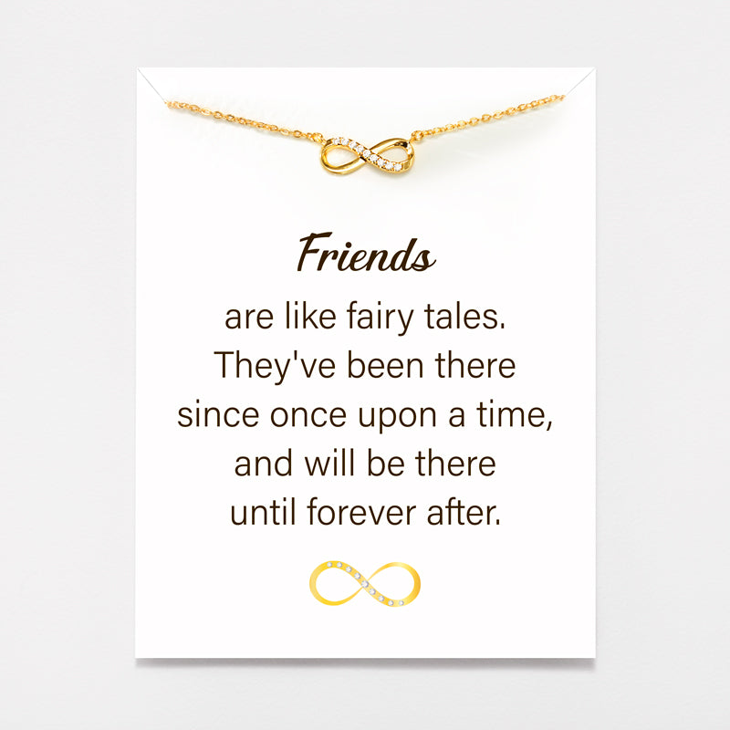 Golden Infinity Necklace