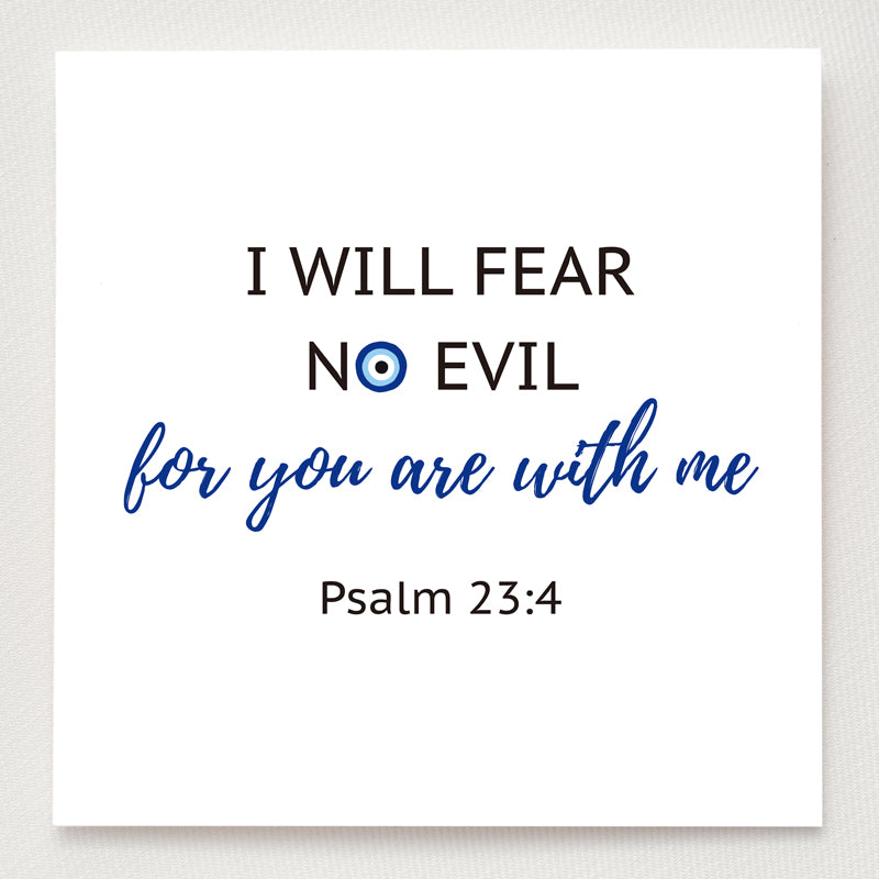 Cross Ring With Evil Eye