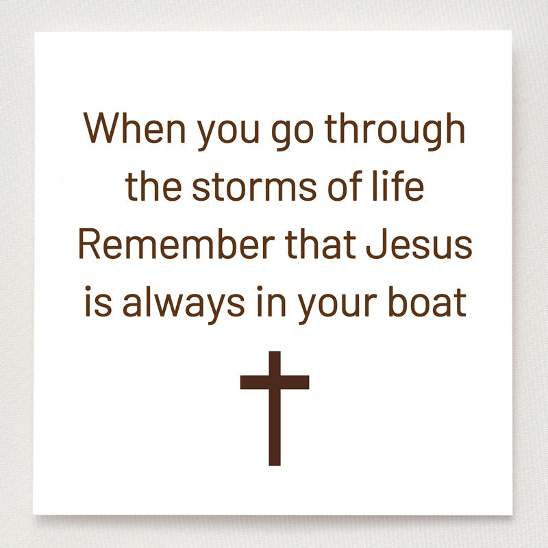 Silver Faith Cross Ring