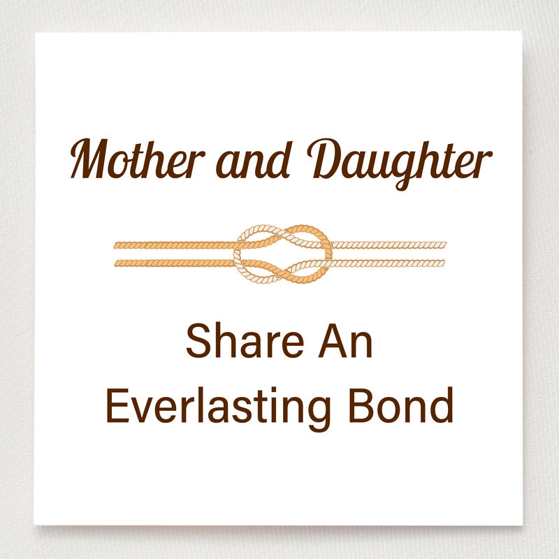 Two-Tone Square Knot Ring