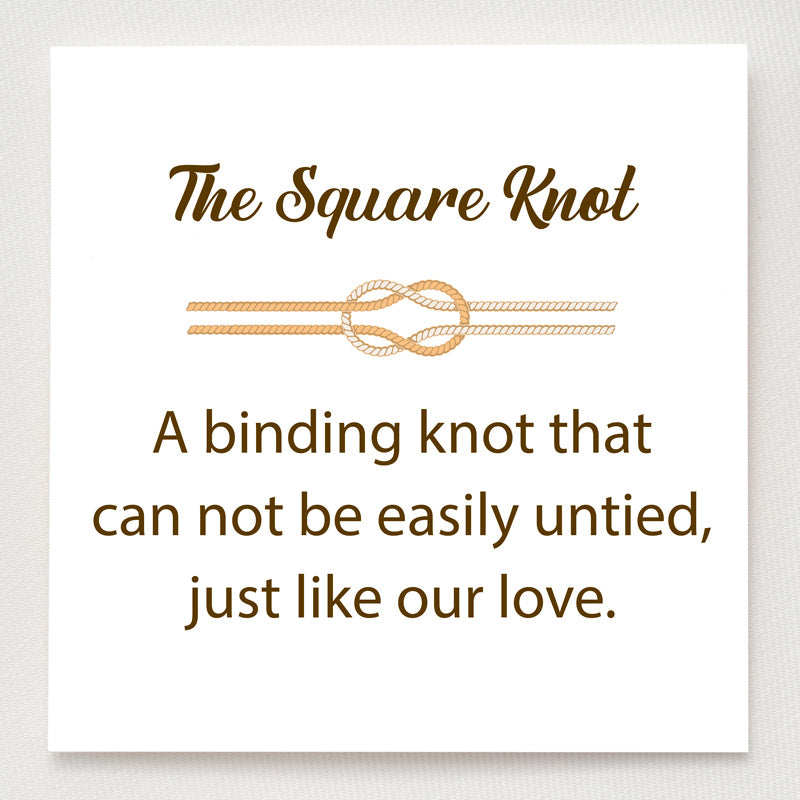 Handwoven Square Knot Ring