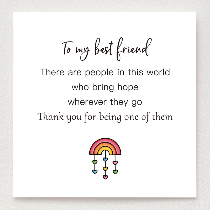 Princess Cut Rainbow Ring