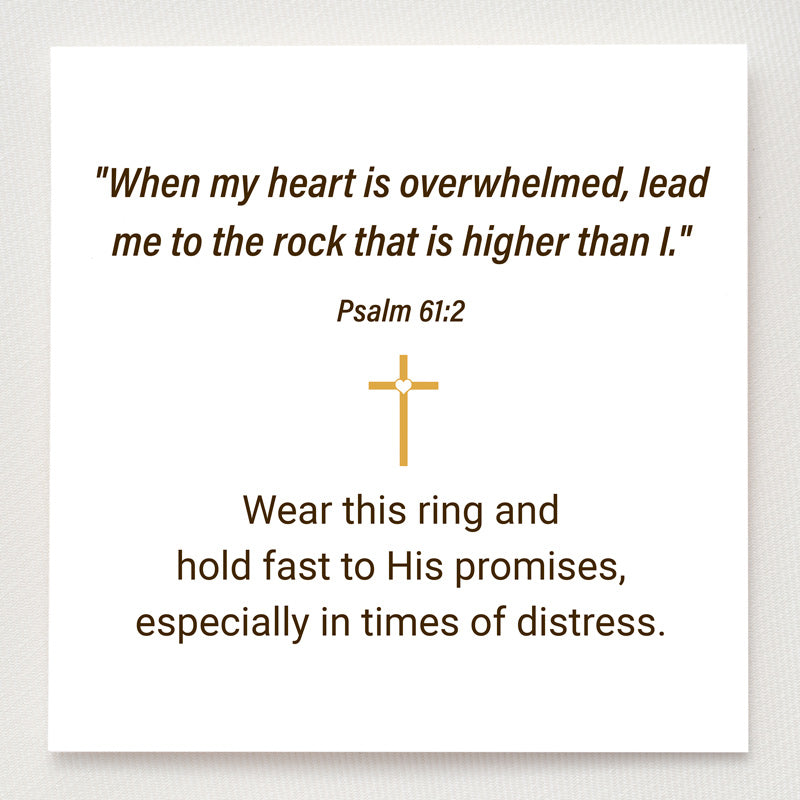 Golden Cross Ring