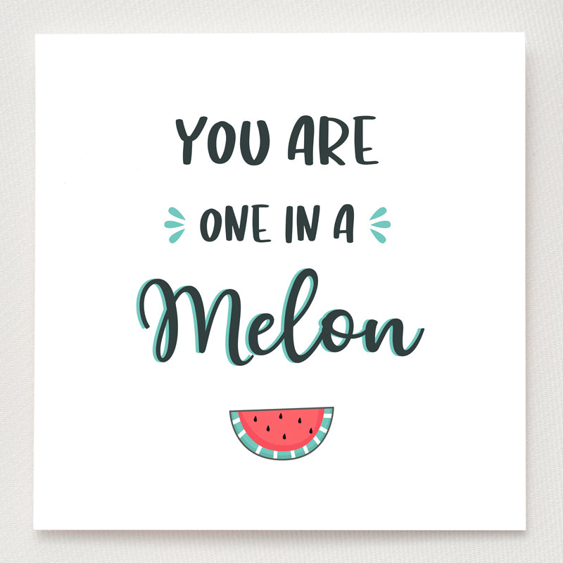Watermelon Ring - You're One In A Melon