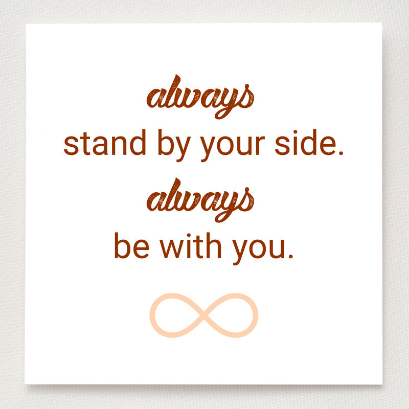 2 Names Infinity Bracelet