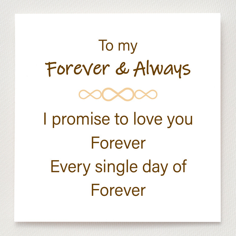 Infinity Promise Ring