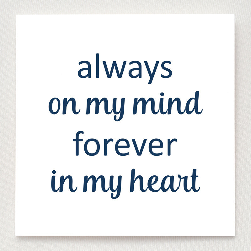 Half Enamel Heart-Cut Rings