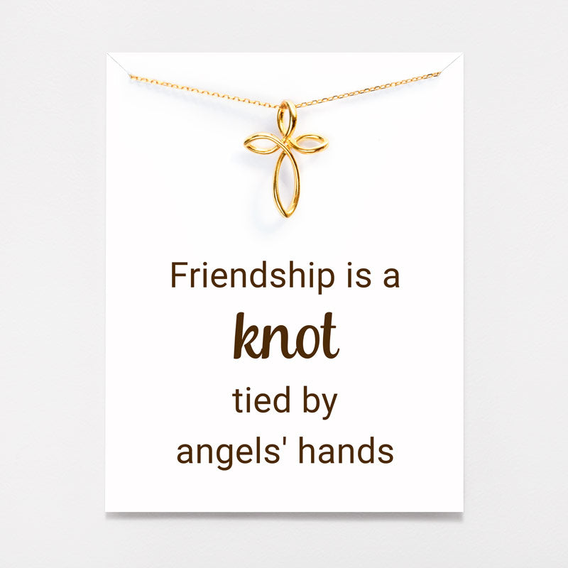 Golden Knot Necklace