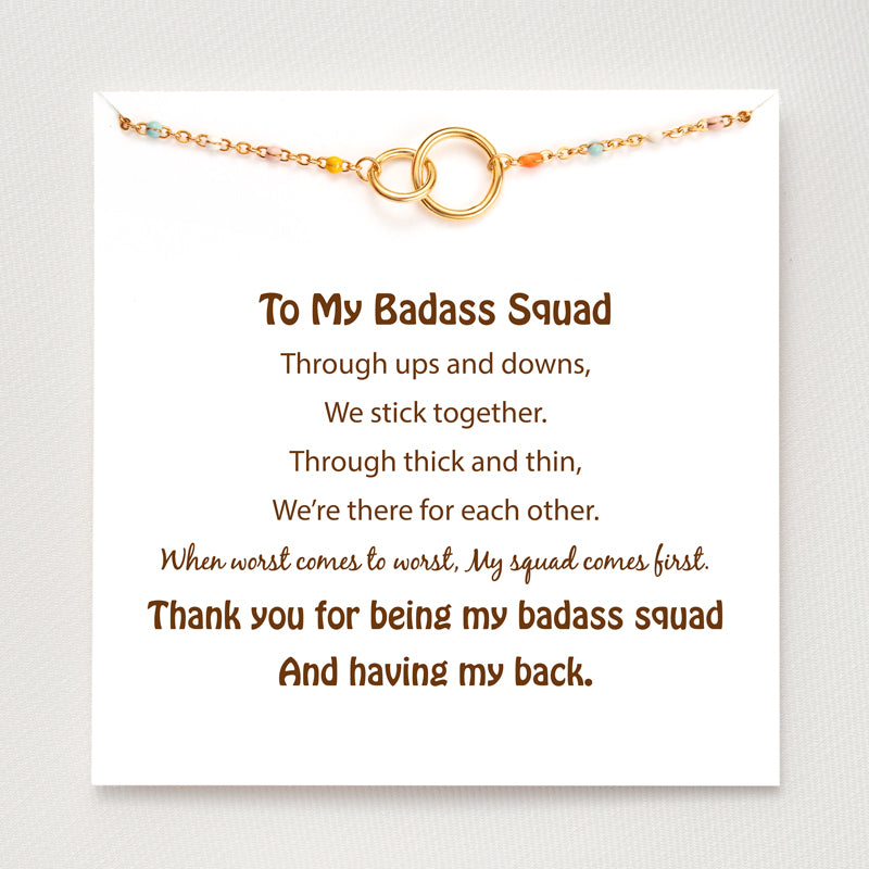 Interlocking Bracelet - Badass Squad