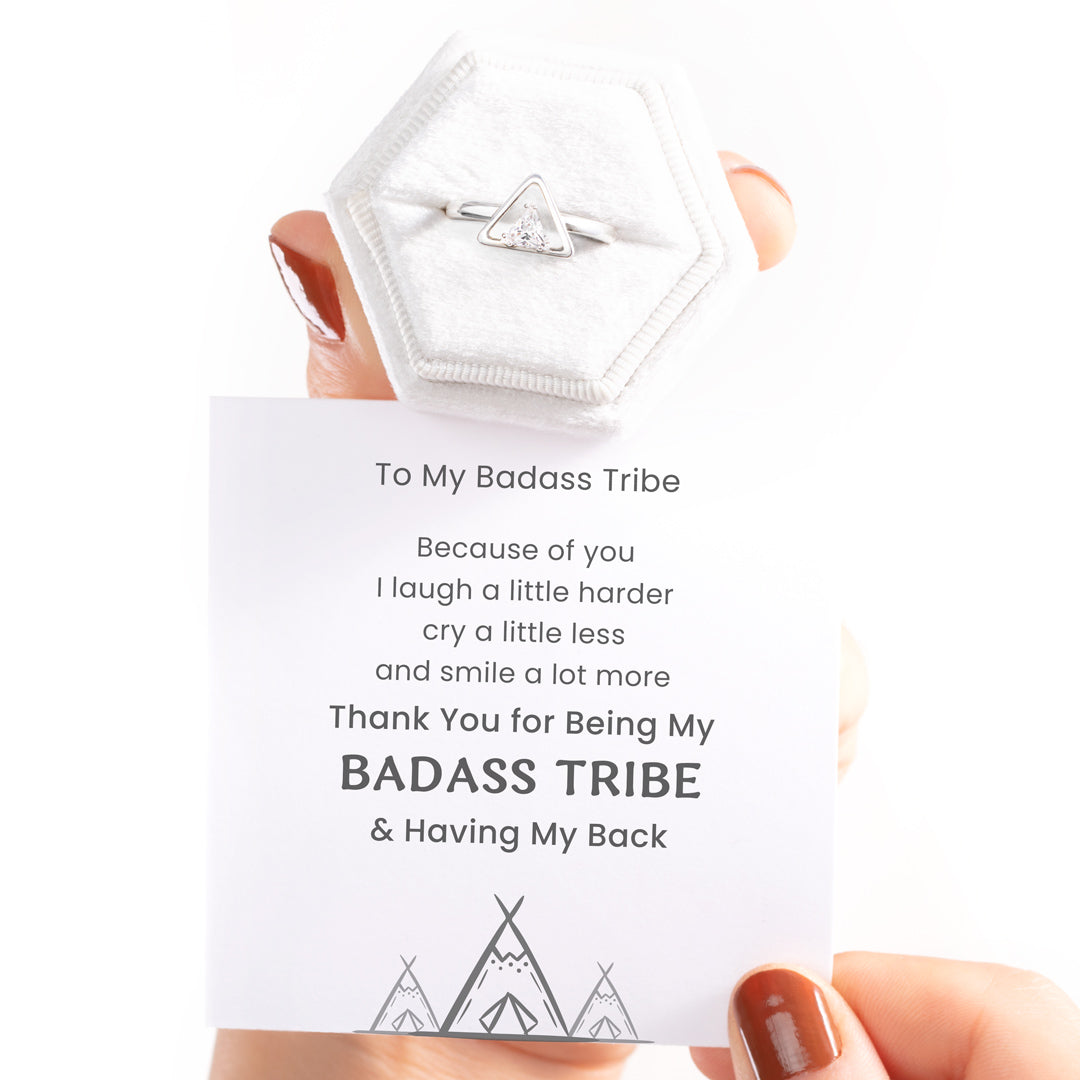 Thank You For Being My Badass Tribe Ring