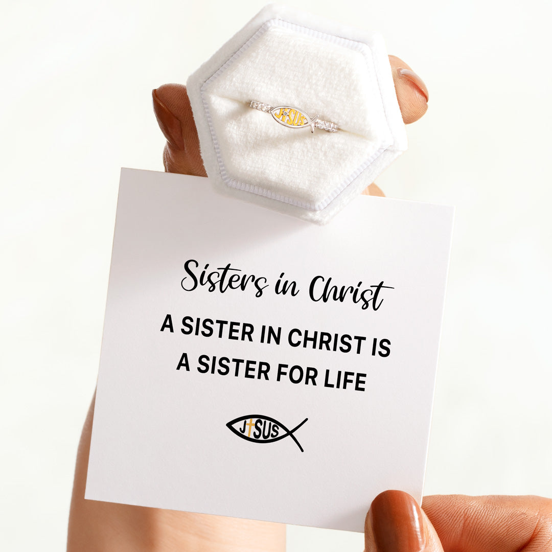 Ichthus Ring-Sisters In Christ