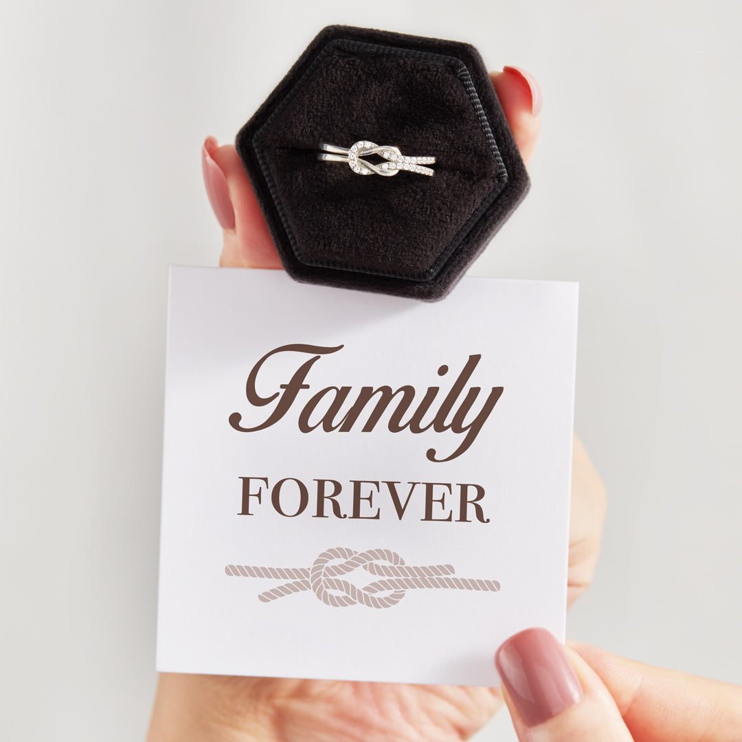 Love Knot Ring - Family Forever