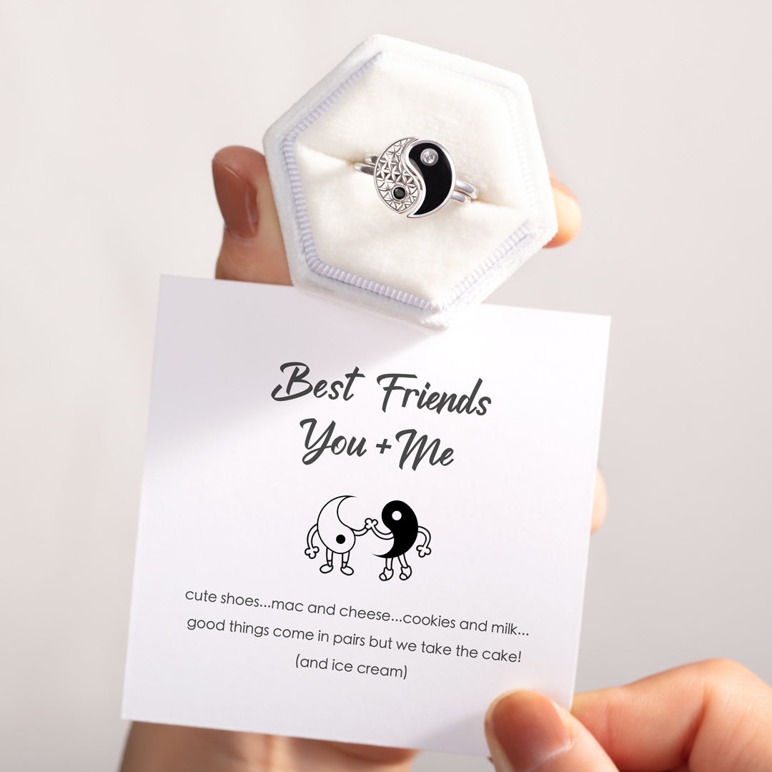 Yin Yang Ring Set - Best Friends