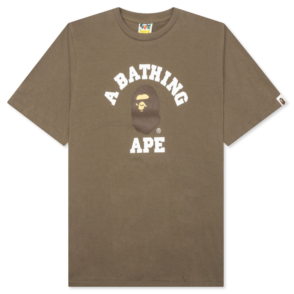 College Tee - Brown
