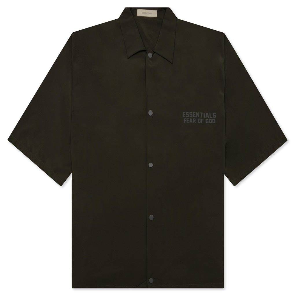 S/S Nylon Shirt - Black