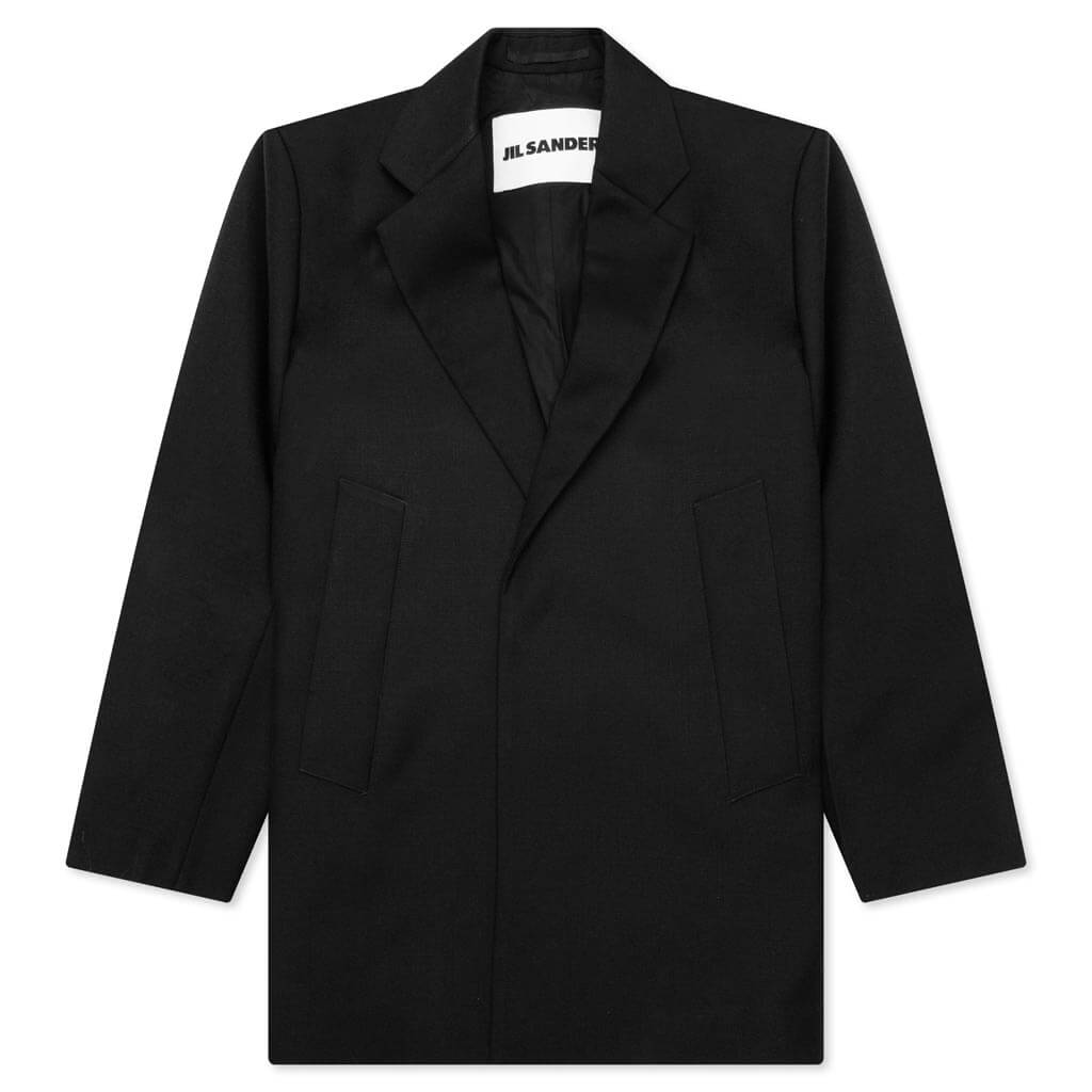 Tailored Wool Jacket - Black