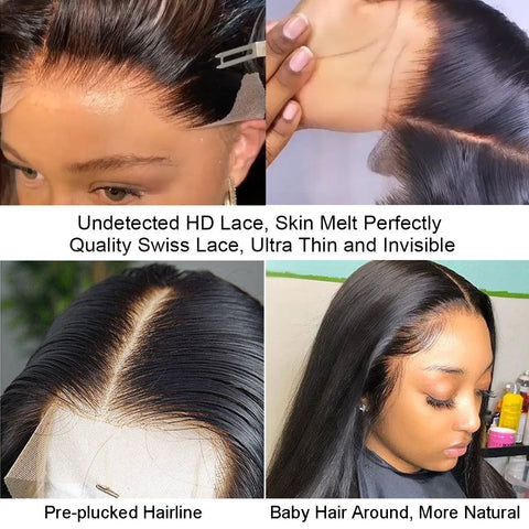 13×4 HD Lace Front Wigs