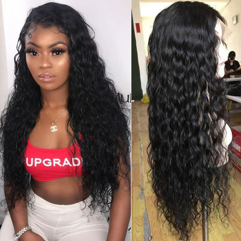 Water Wave 4×4 Lace Closure Wigs