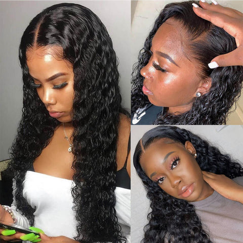 13×4 HD Lace Front Wigs Deep Wave