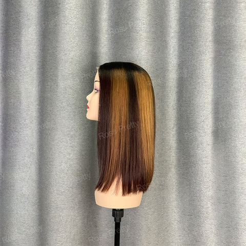 highlight bob wig