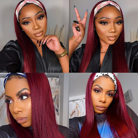99J Color Headband Wig Straight