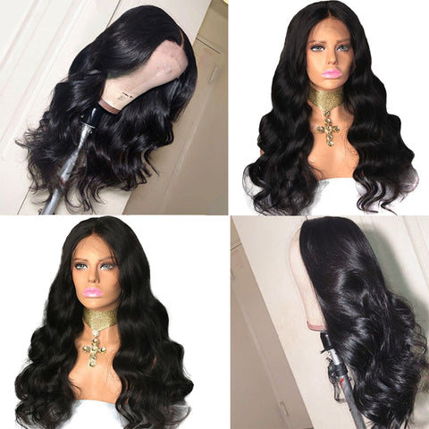 Body Wave Lace Front Wigs 250% High Density