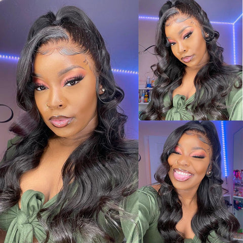 Body Wave Pre Plucked 13×4 Lace Front Wigs