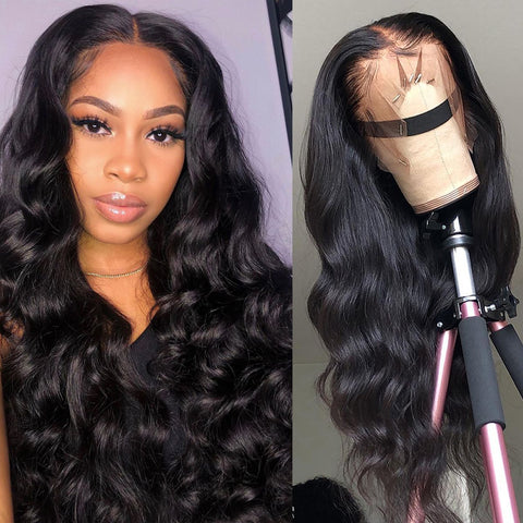 Body Wave Lace Front Wigs 250% High Density