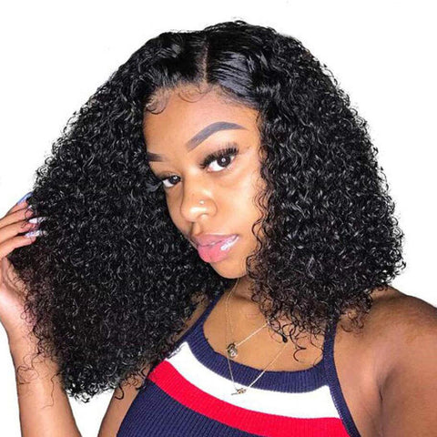 Kinky Curly Short Wig