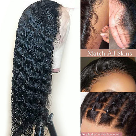 13×4 HD Lace Front Wigs Deep Wave