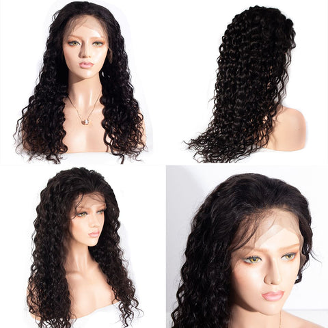 Brazilian Water Wave 13×4 Lace Front Wigs