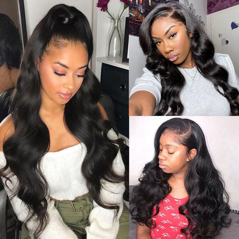 Body Wave Pre Plucked 13×4 Lace Front Wigs