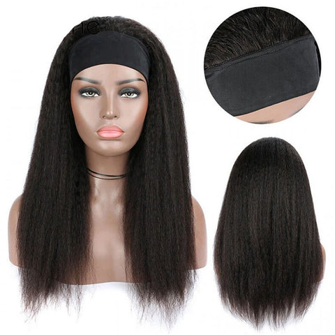 Headband Wig Kinky Straight Brazilian