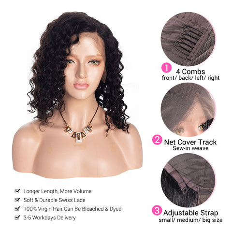Bob Wig Loose Deep Wave